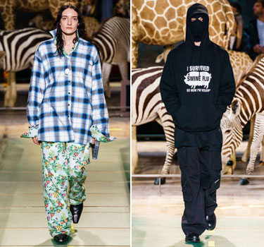 Designer VETEMENTS Men and Women's Collection